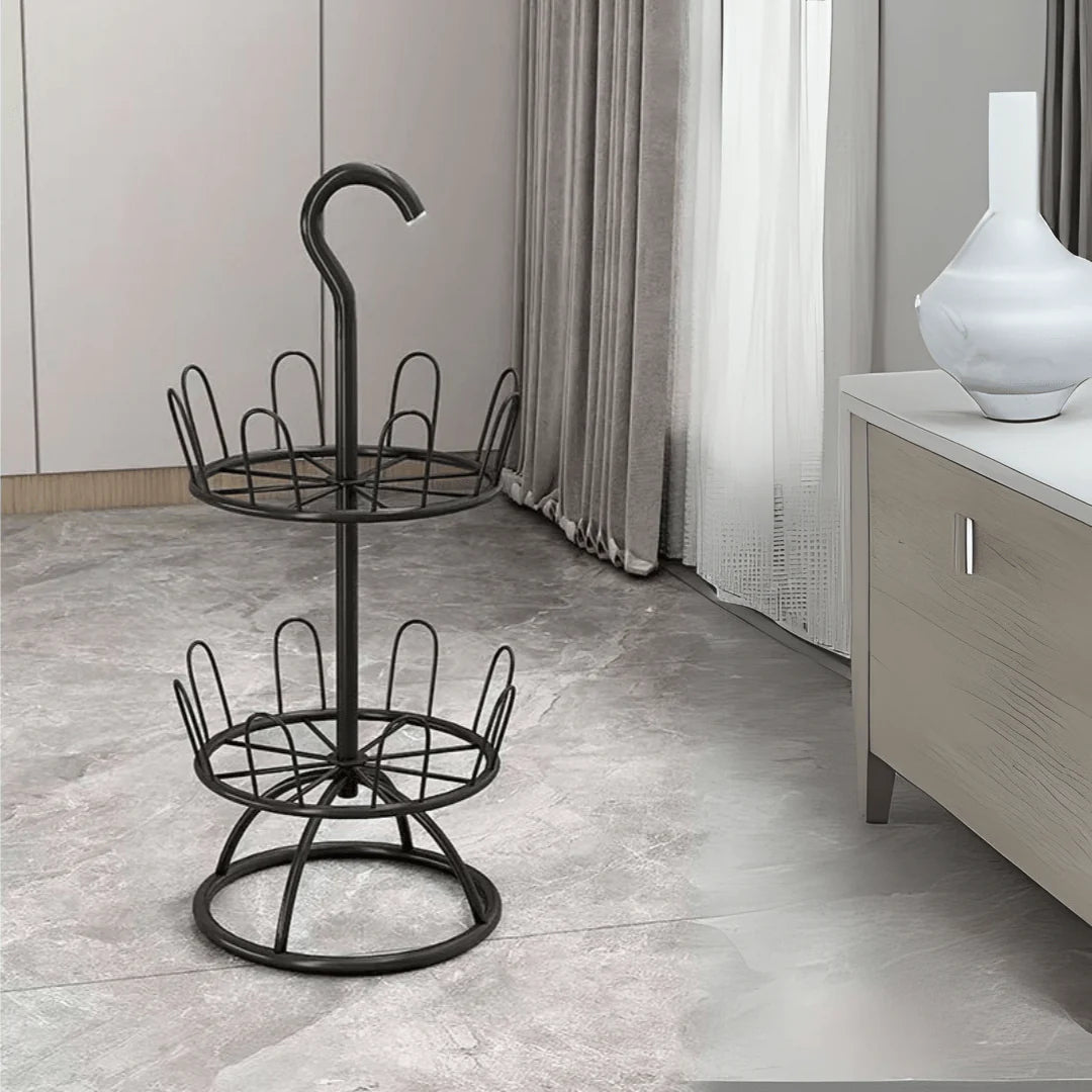 Multifunctional Multi-Layer Iron Shoe Drying and Storage Rack
