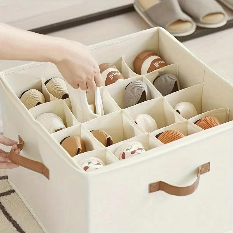 Multipurpose Transparent Storage Box With Handles