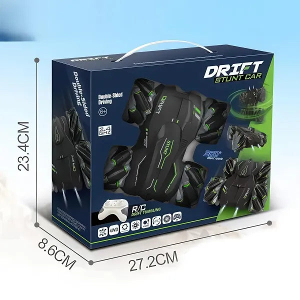 4WD Remote Control Stunt Car | Dual-Sided, High-Speed Drift & Climb, 360° Rotation, Shockproof Off-Road RC Vehicle| Rechargeable