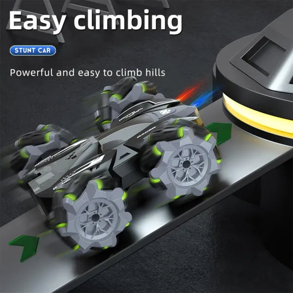 4WD Remote Control Stunt Car | Dual-Sided, High-Speed Drift & Climb, 360° Rotation, Shockproof Off-Road RC Vehicle| Rechargeable