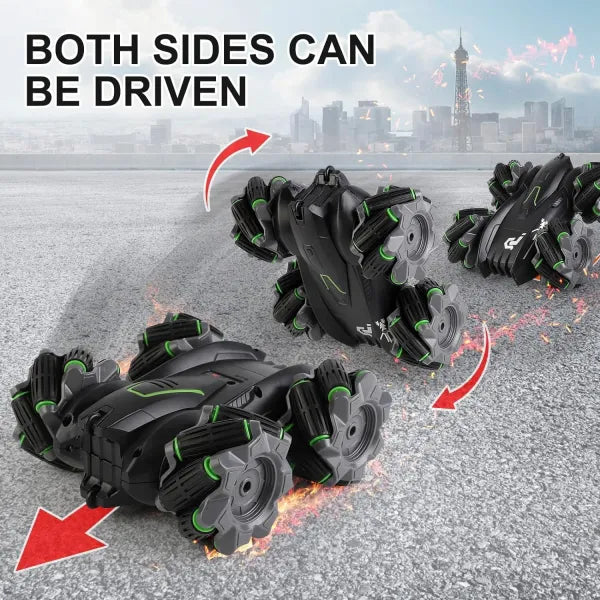4WD Remote Control Stunt Car | Dual-Sided, High-Speed Drift & Climb, 360° Rotation, Shockproof Off-Road RC Vehicle| Rechargeable