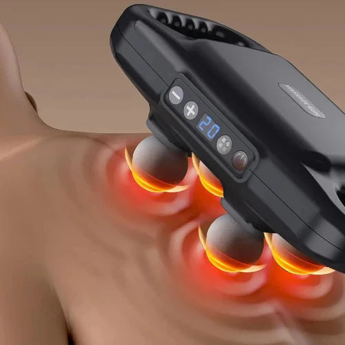 4-Headed Massage Gun