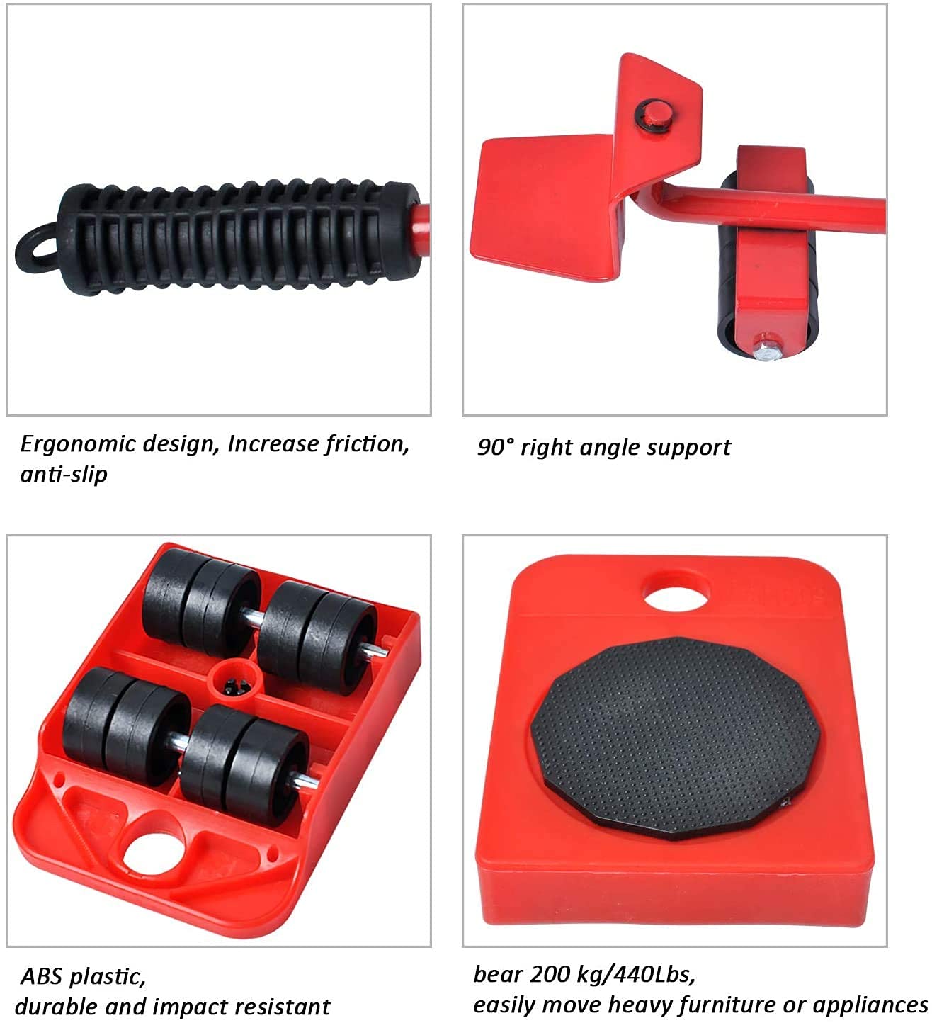 Furniture Lifter Mover Tool Set