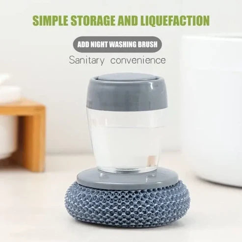 2 in 1 Liquid Soap Dispensing Cleaning Brush | 🔥BUY 1 GET 1 FREE🔥